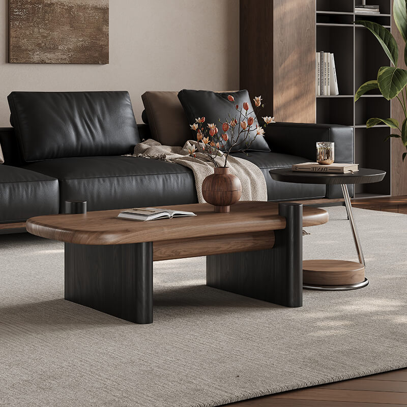 Chic Nordic Style Coffee and Side Table Set for Cozy Spaces