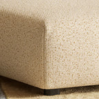 Cloudlike Modular Sofa with Textured Upholstery and Lounge-Ready Low Profile