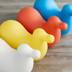 Colorful Animal-Themed Plastic Chair for Kids' Playroom