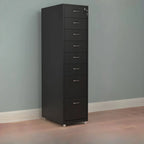 Colorful Locking Metal Filing Cabinets With Casters and Drawers
