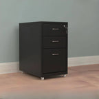 Colorful Locking Metal Filing Cabinets With Casters and Drawers