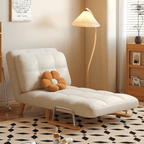 Comfortable Dual-Function Sofa Bed with Cat-Resistant Fabric