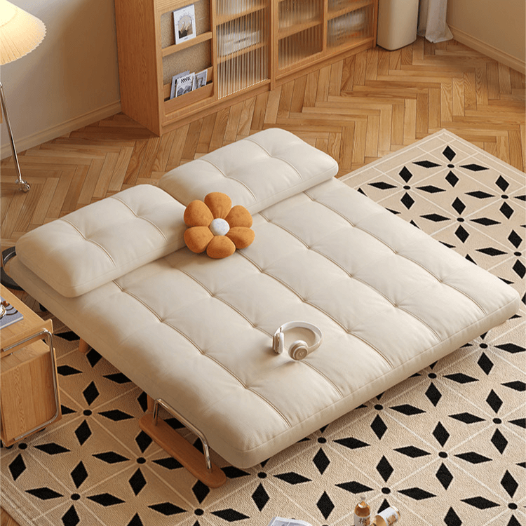 Comfortable Dual-Function Sofa Bed with Cat-Resistant Fabric