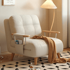 Comfortable Dual-Function Sofa Bed with Cat-Resistant Fabric Main Product Image