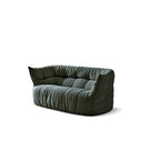 Contemporary Fabric Accent Chair with High Resilience Foam