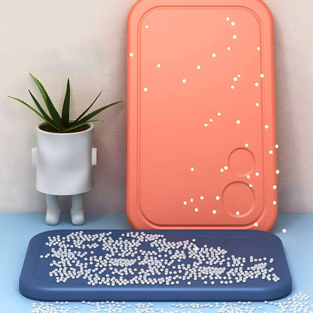 Contemporary Plastic Kids Writing Desk with Chair in Pastel Colors