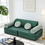 Corduroy Modular Play Sofa with Soft Rounded Blocks and Convertible Layouts