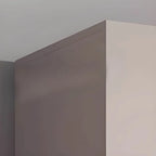 Cream Minimalist Wood Wardrobe Armoire With Soft-Close Storage