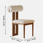 Cream Stone Top Burlwood Dining Table Set for Small Space Dining Dimensions