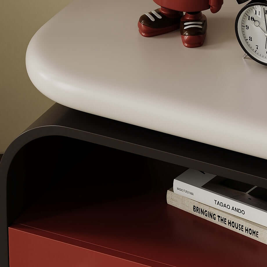 Creative Modern Side Table with Unique Color Contrast