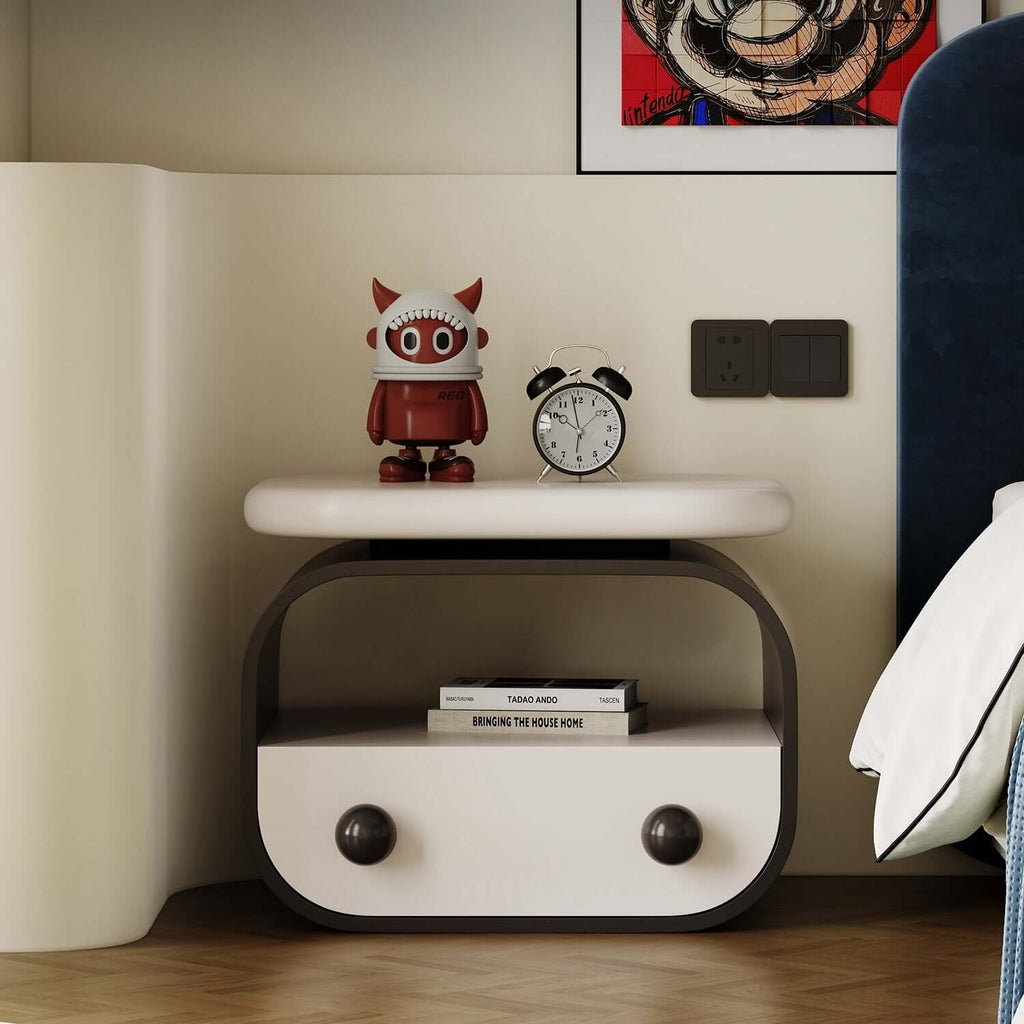 Creative Modern Side Table with Unique Color Contrast