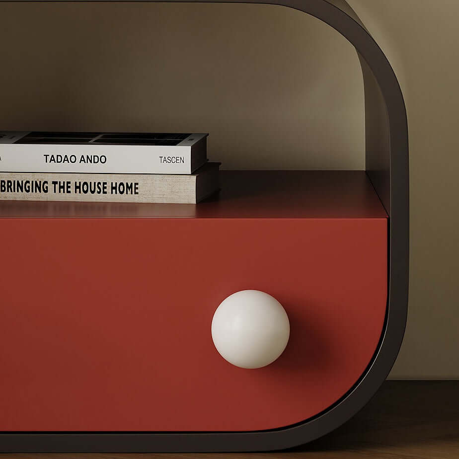 Creative Modern Side Table with Unique Color Contrast