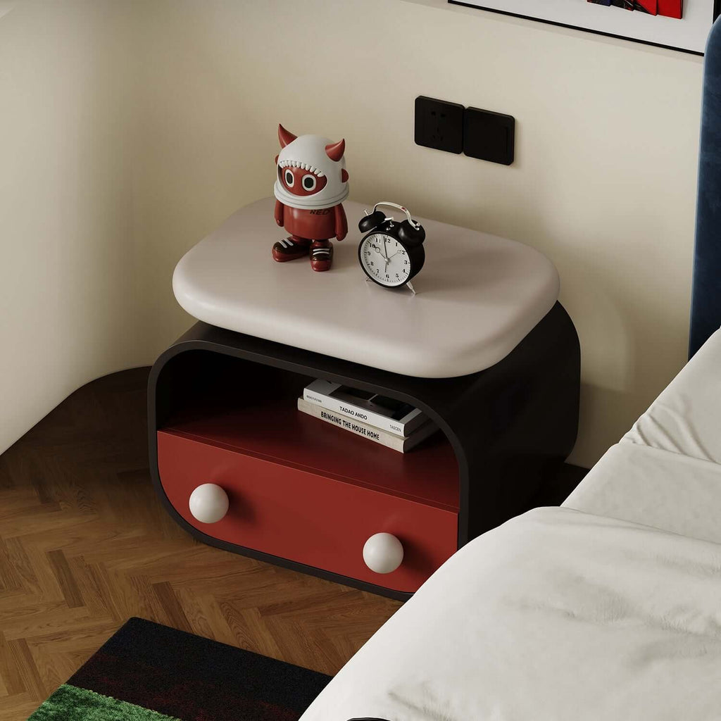 Creative Modern Side Table with Unique Color Contrast