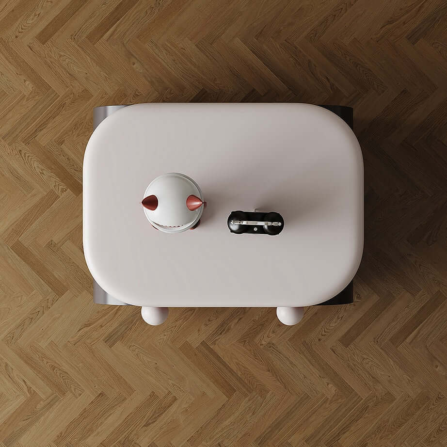 Creative Modern Side Table with Unique Color Contrast