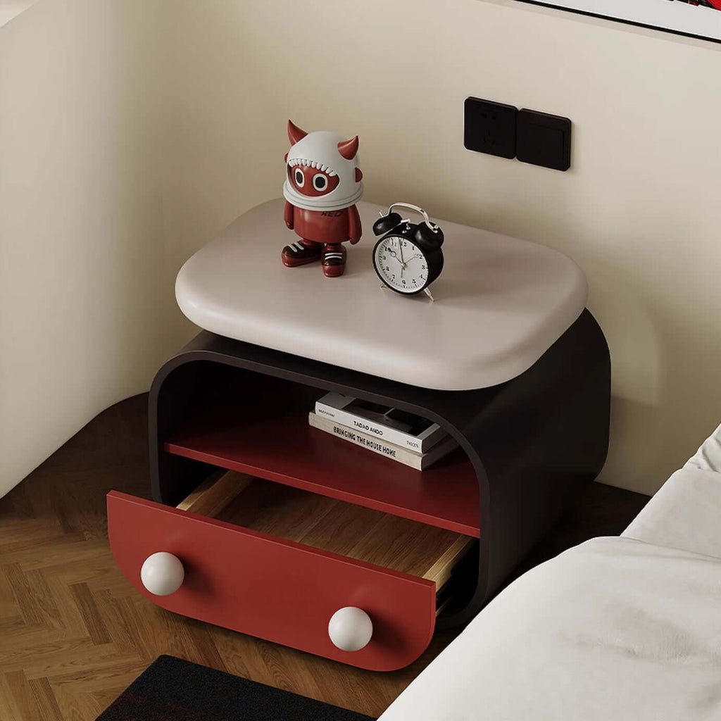 Creative Modern Side Table with Unique Color Contrast