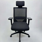 Crest Ergonomic Mesh Office Chair with Adjustable Headrest