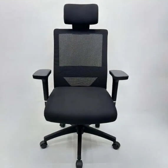 Crest Ergonomic Mesh Office Chair with Adjustable Headrest