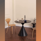 Curved Back Mid-Century Walnut Chairs - Set of 2