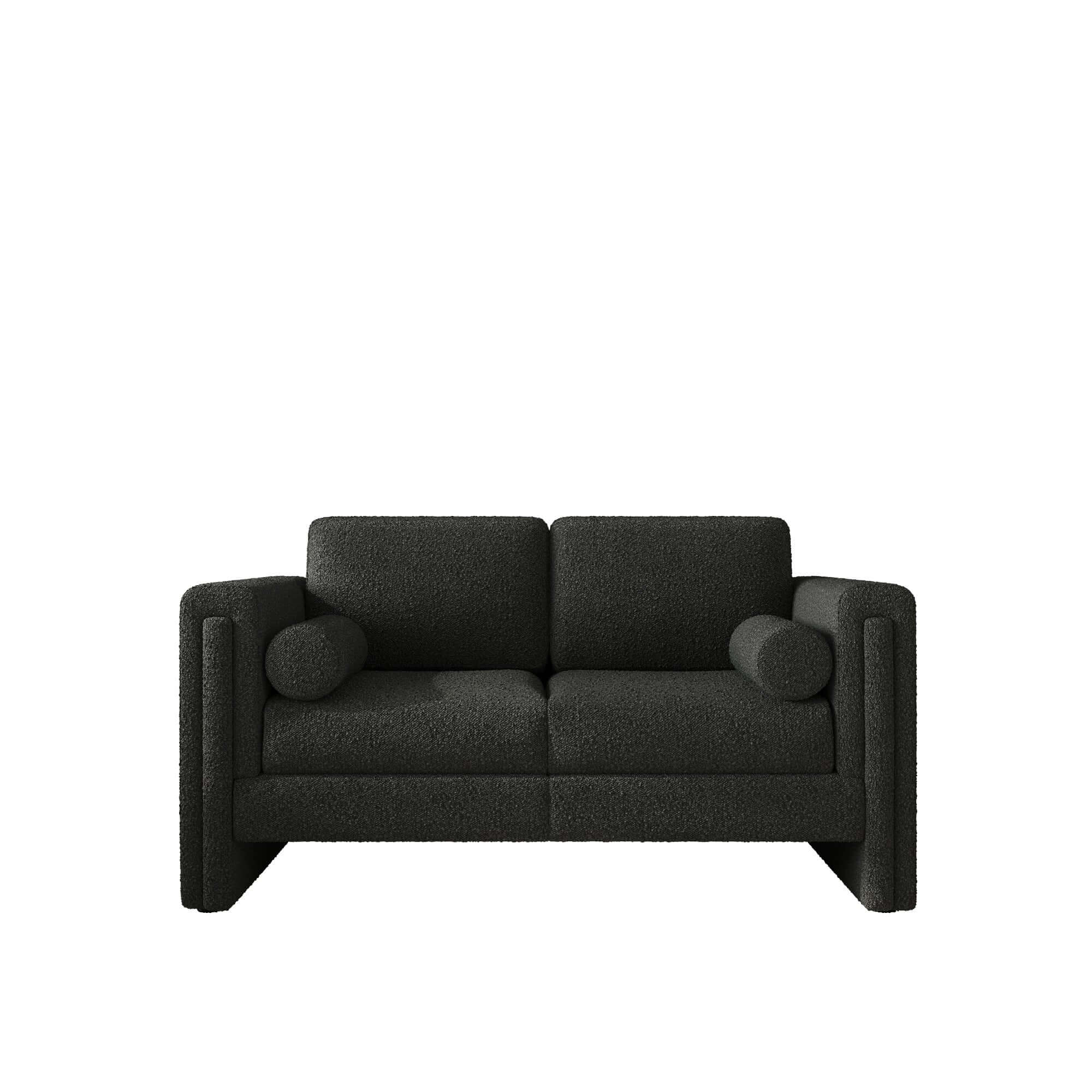 Modern modular sectional sofa available in two fabric options for customizable comfort