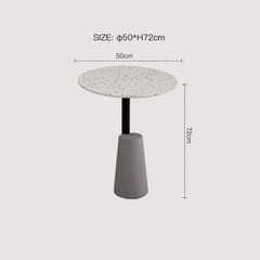 Stylish Modern Terrazzo Coffee Table - Ideal for Cozy Gatherings