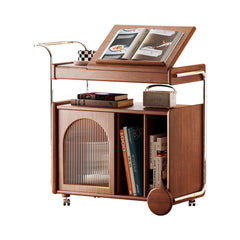 Solid Wood Bedside Cabinet Vintage Side Table