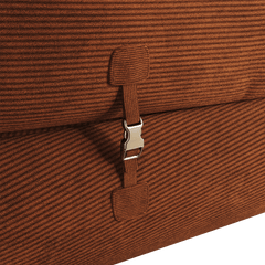 Cocochairs Corduroy Folding Sofa Bed – Pet-Friendly Floor Couch for Pets & People