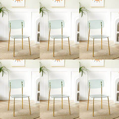 Contemporary Acrylic Dining Chair for Living Room and Kitchen Dining Chairs