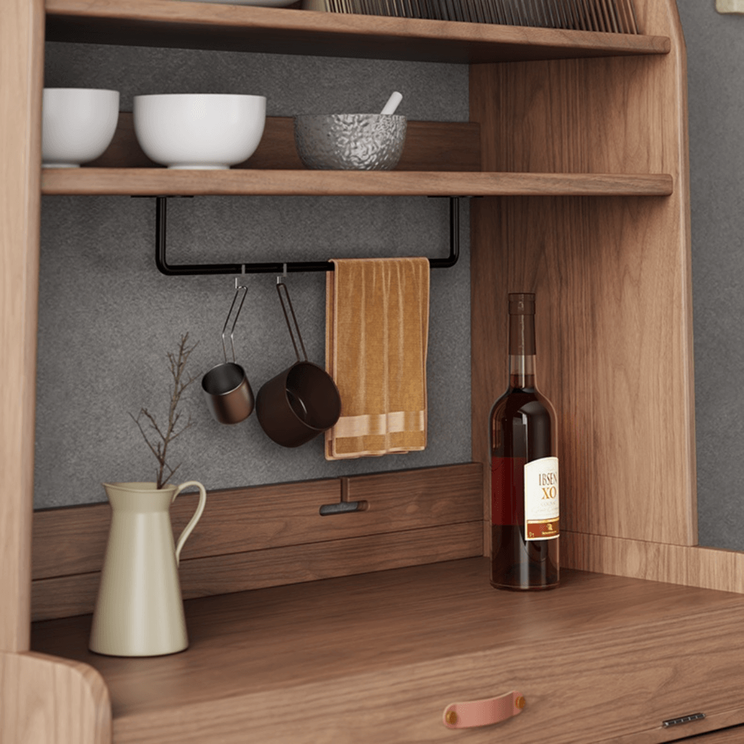 Space-saving folding table perfect for dining and work in small cozy homes