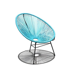 31.49" L x 37.40" W x 37.40" H Papasan Chair Armless Accent Chair for Living Room Accent Chairs