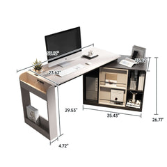 Home Office Desk Luxury Corner Desk L-Shaped