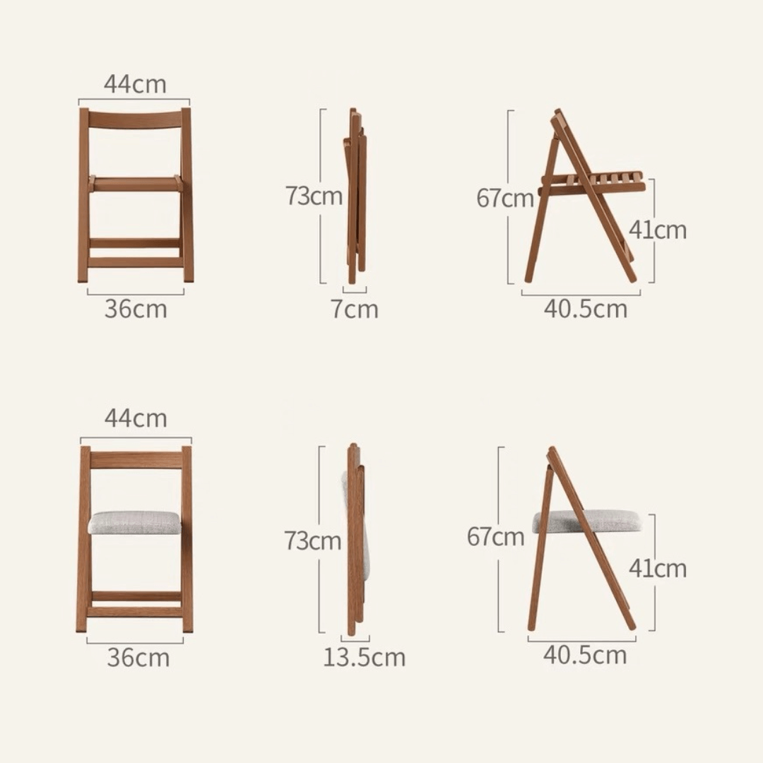 Folding dining table with storage, space-saving and multi-purpose design for small spaces