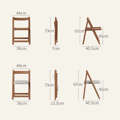 Space-Saving Multi-Purpose Folding Dining Table with Storage