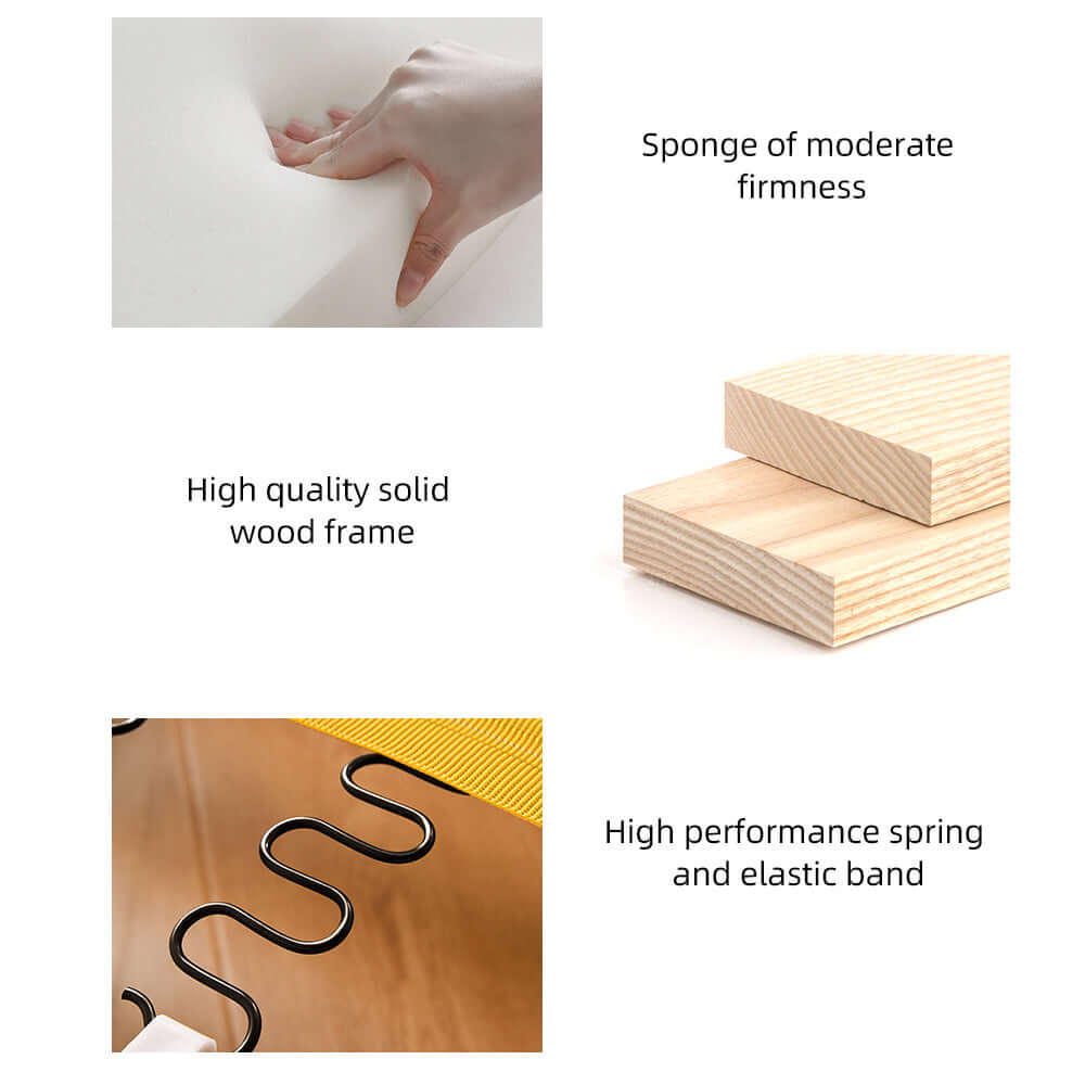 Modern 84-inch upholstered sofa with cozy Sherpa fabric, perfect for stylish living rooms