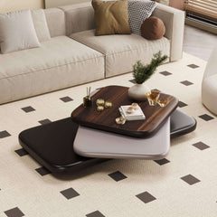 Modern Minimalist Creative Rotating Coffee Table