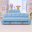 Dopamine Chenille Modular Sofa with Steel-Teeth Detail and Plush Curves
