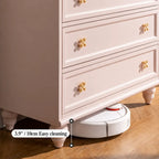 Dopamine French Vintage Drawer Storage Series With Floral Pulls