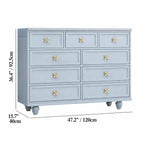Dopamine French Vintage Drawer Storage Series With Floral Pulls Dimensions