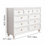 Dopamine French Vintage Drawer Storage Series With Floral Pulls Dimensions