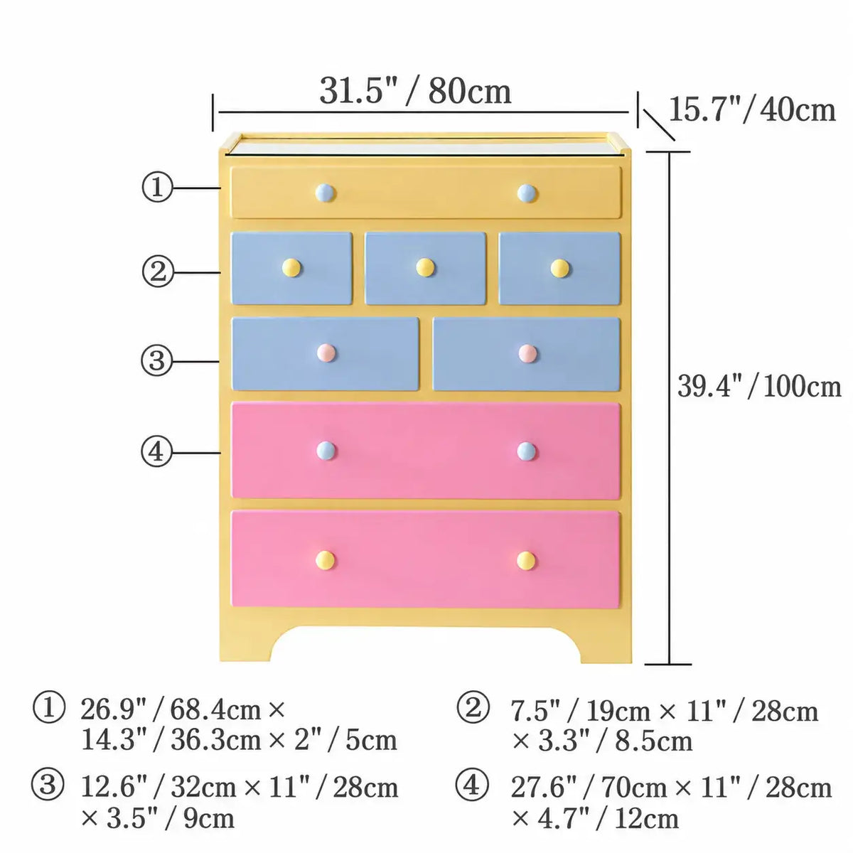 Dopamine Glass-Top Jewelry Storage Chest With Velvet Drawers