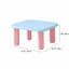 Dopamine Pastel Coffee Table Set With Rounded Sculptural Legs Dimensions