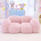 Dopamine Plush Cloud-Petal Modular Sofa with Low Lounge Form