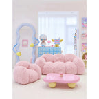 Dopamine Plush Cloud-Petal Modular Sofa with Low Lounge Form Main Product Image
