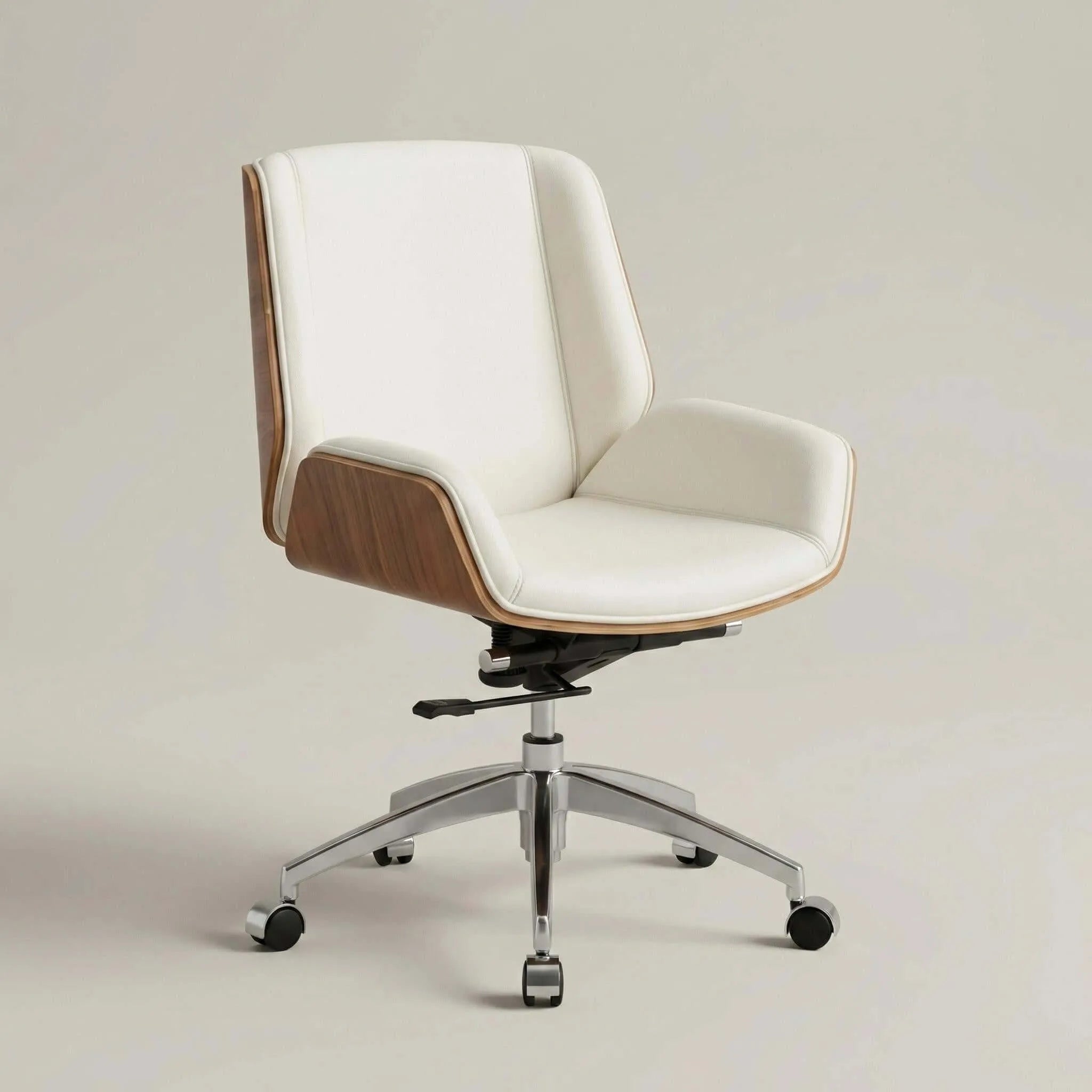 Drift Leather & Wood Executive Office Chair Secondary image