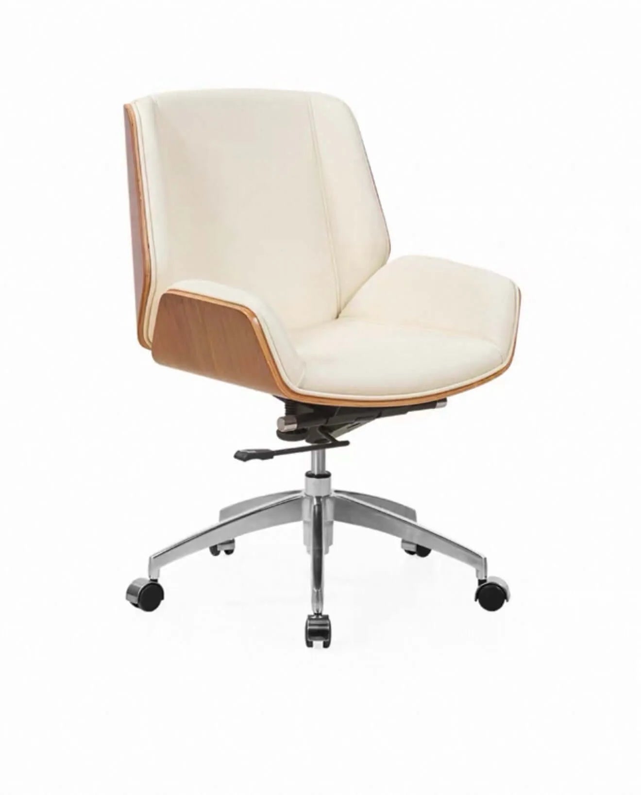 Drift Leather & Wood Executive Office Chair Main Product Image Main image
