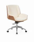 Drift Leather & Wood Executive Office Chair Main Product Image