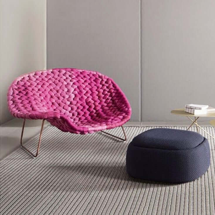 Durable Outdoor Rattan Sofa with Chic Color Options