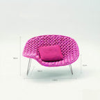 Durable Outdoor Rattan Sofa with Chic Color Options