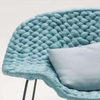 Durable Outdoor Rattan Sofa with Chic Color Options