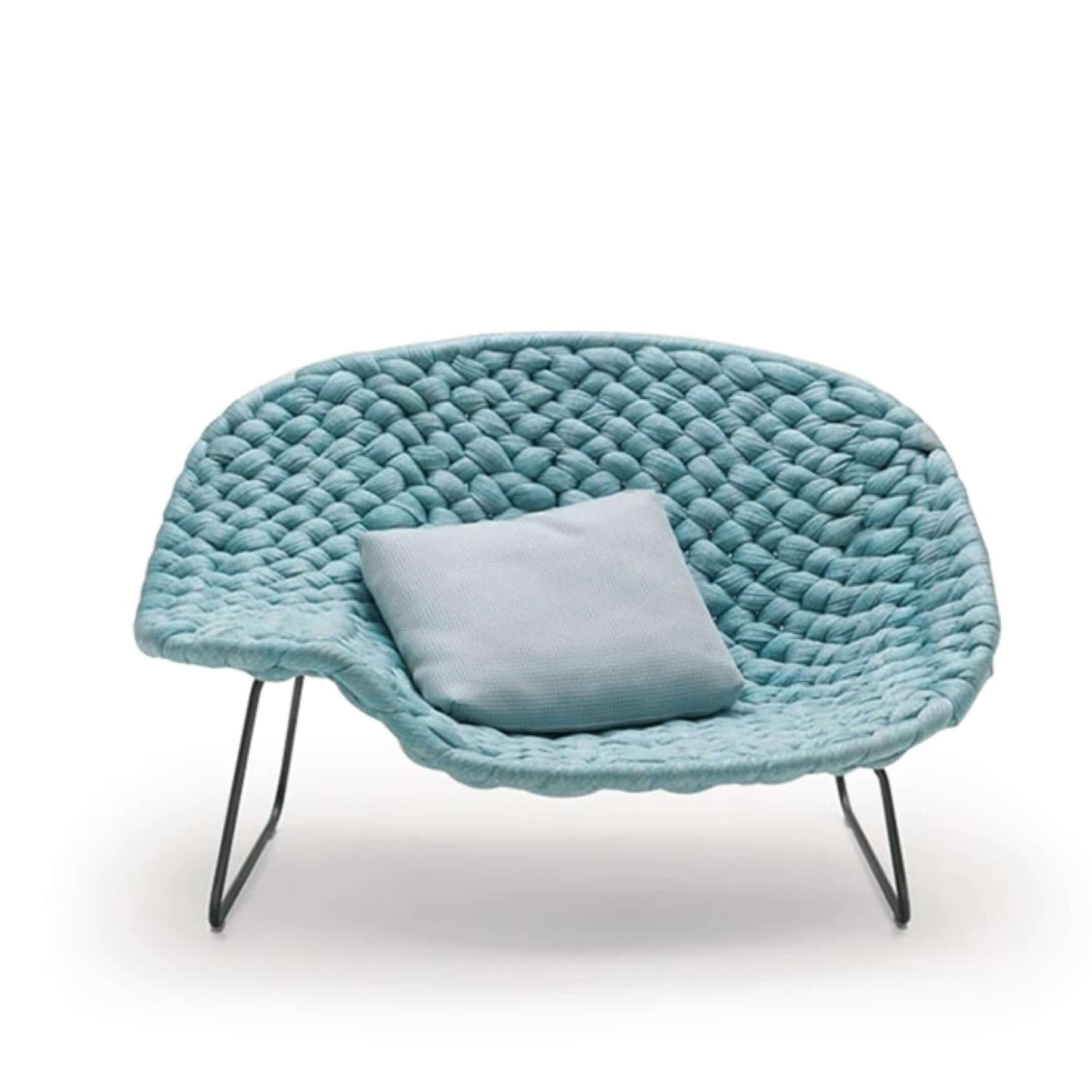 Durable Outdoor Rattan Sofa with Chic Color Options