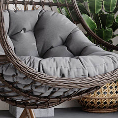 Tropical Alloy Framed Pads Porch Swing with Stand, Chain & Stand Included Porch Swings
